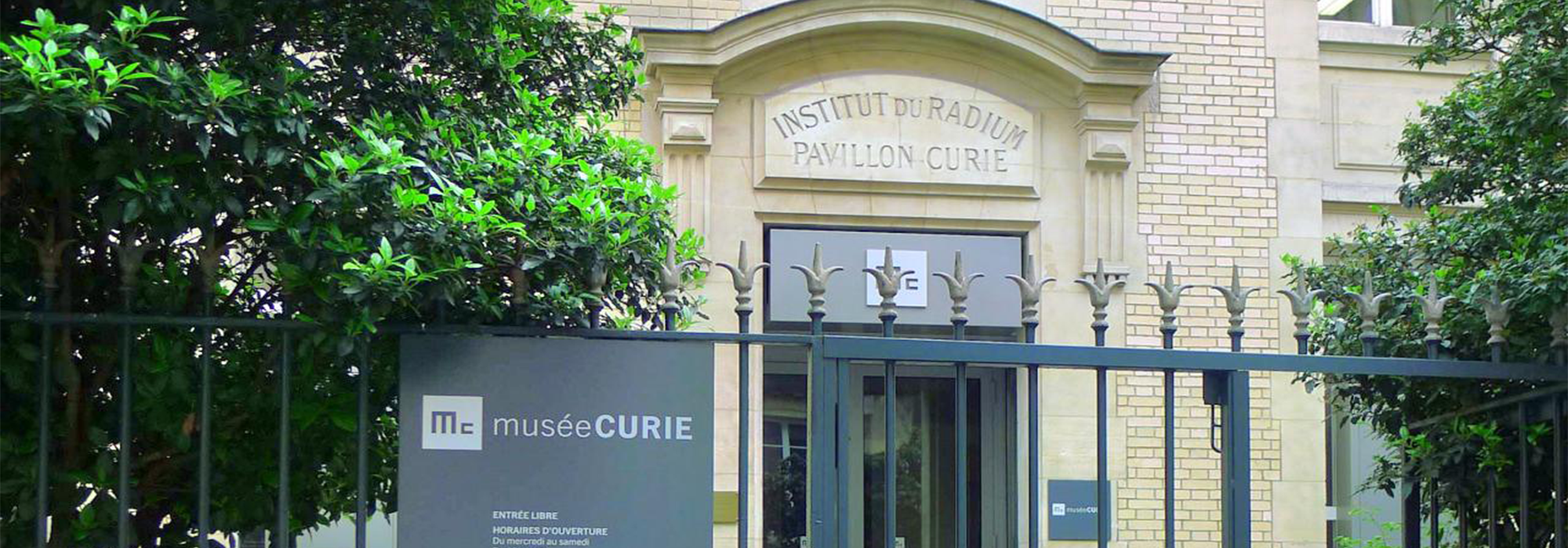 Bandeau Musée Marie Curie