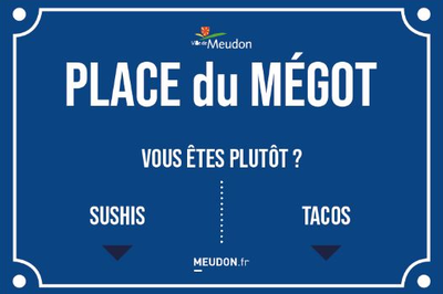 Pancarte Meudon